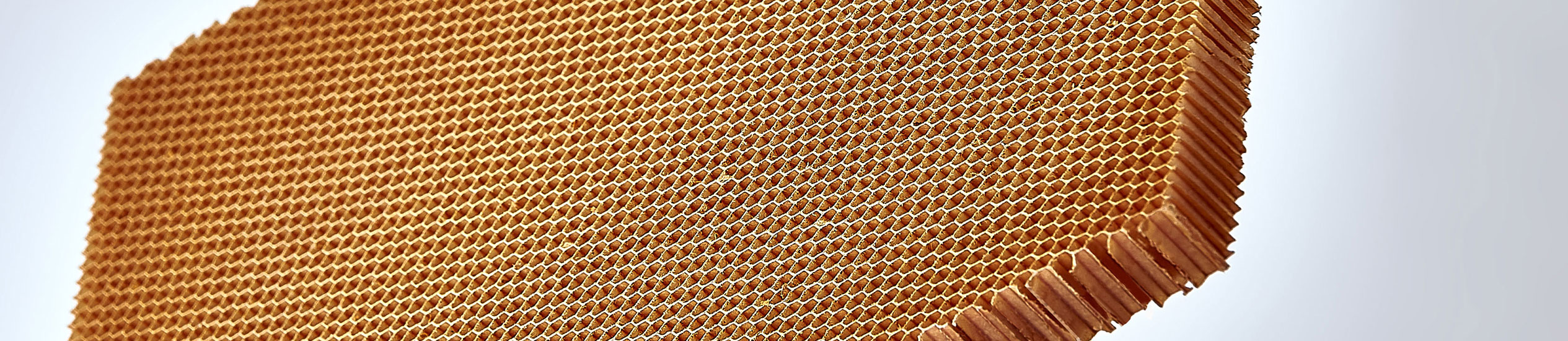 CEL propose une large gamme de matériaux d'âme : nid d'abeille en aluminium, thermoplastiques, papier aramide et mousses. Ces matériaux peuvent être utilisés